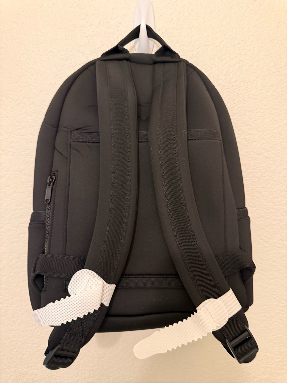 Quince Black Neoprene Backpack with Front Zip Pocket - Picture 3 of 5